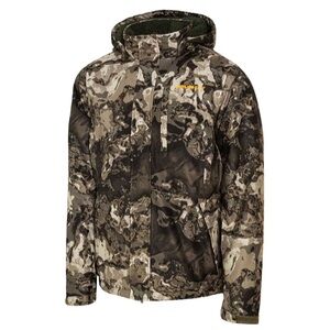 Muddy Outdoors Men's TRX Sherpa Jacket Camo Camouflage Veil Canyon Gray Coat Men